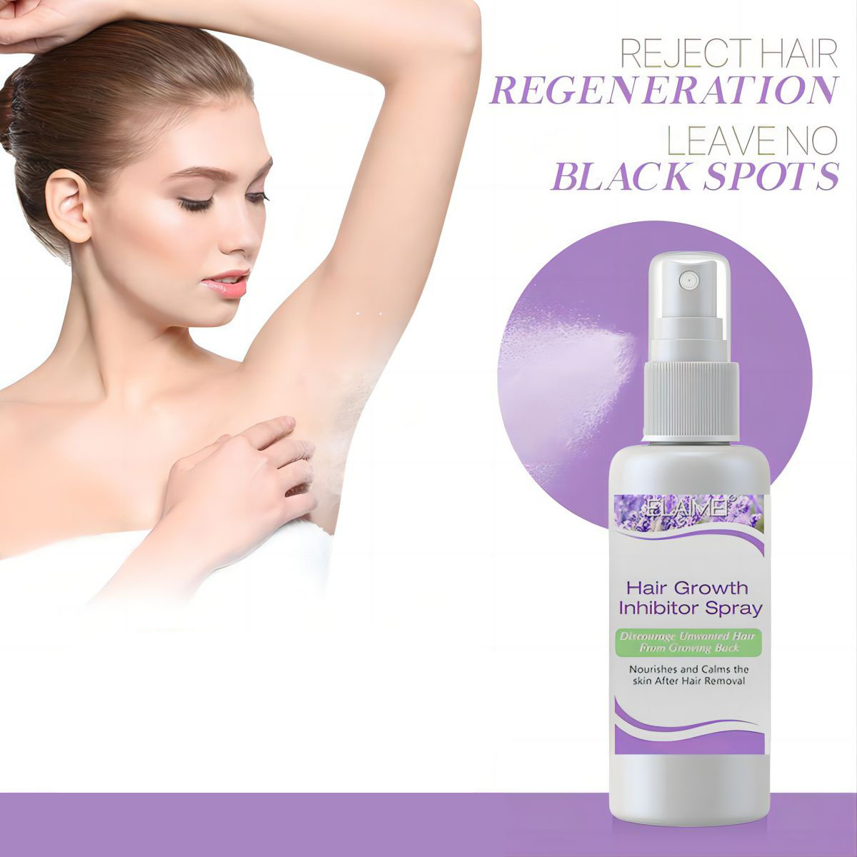 Hair Care Lotion - Ингибитор постоянного удаления волос, спрей для