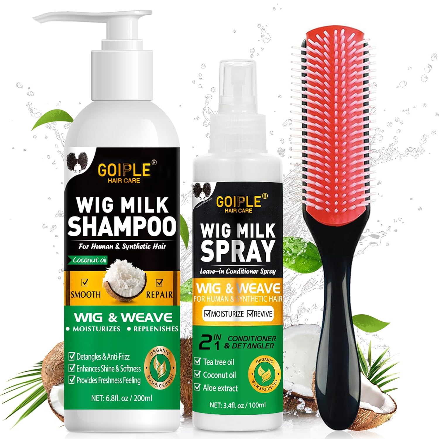 Набор для ухода за париками GO – обзор и цена Hair Care Products