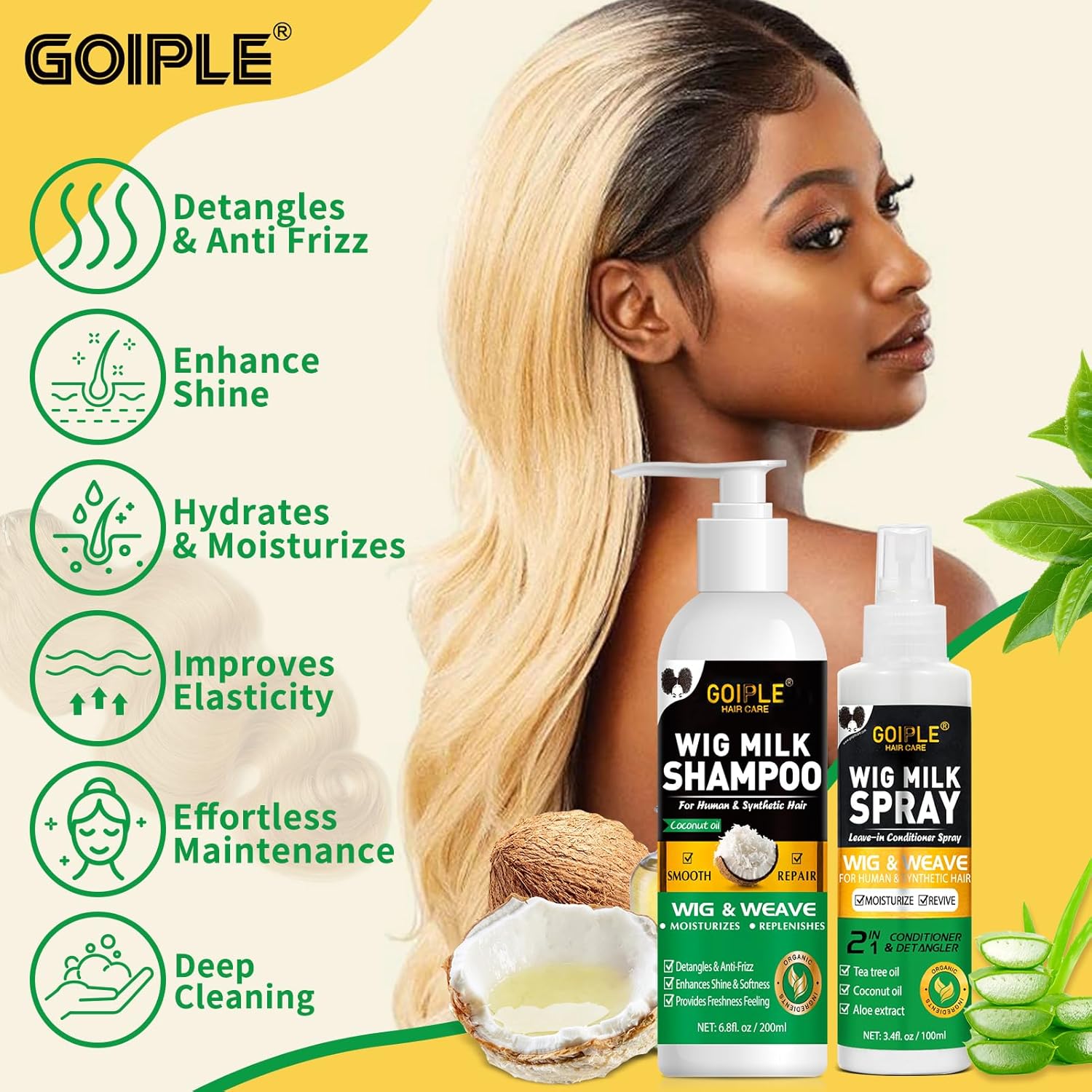 Набор для ухода за париками GO – обзор и цена Hair Care Products
